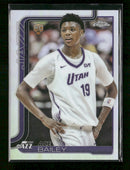 2025-26 Topps Chrome Refractor Ace Bailey Rookie #255