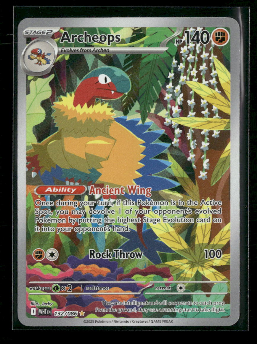 Archeops 132/086 - Holofoil SV White Flare