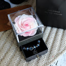 Eternal Rose Jewelry Box for Gifts