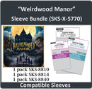 "Weirdwood Manor" Compatible Card Sleeve Bundle (8810 x 1, 8814 x 1,  8840 x 1)