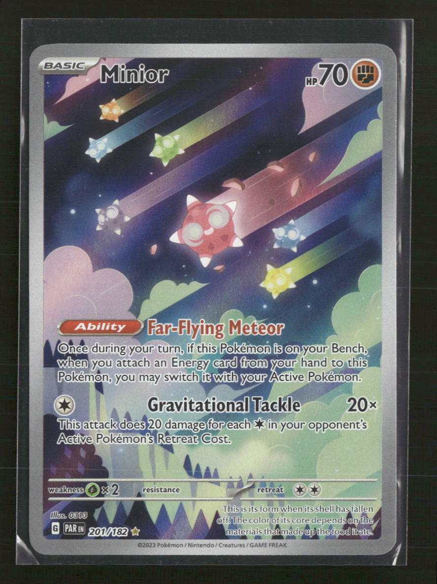 pokemon minior card Minior