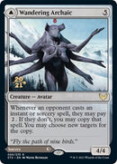 Wandering Archaic // Explore the Vastlands (PRE-06S) - Strixhaven: School of Mages Promos Foil