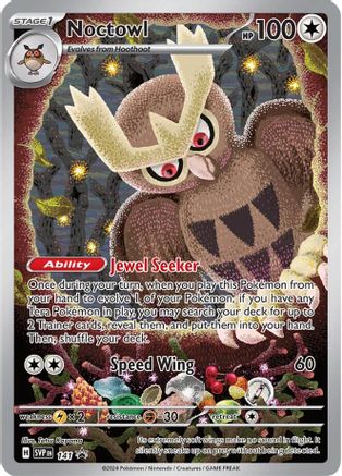 Noctowl 141 - SV Scarlet & Violet Promo Cards Holofoil
