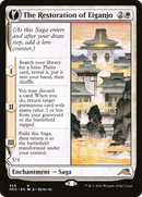 The Restoration of Eiganjo // Architect of Restoration (NEO-354) - Kamigawa: Neon Dynasty: (Showcase, fandfc)