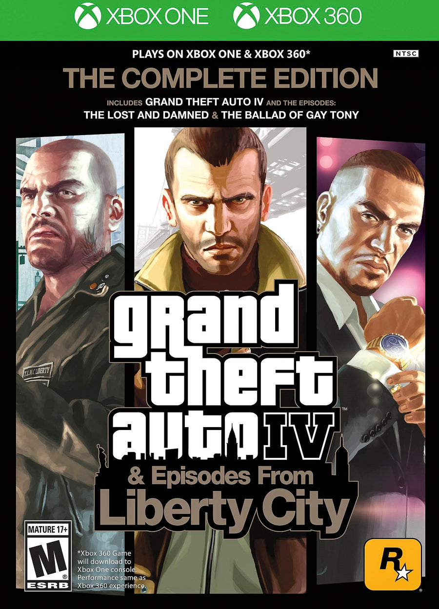 Grand Theft Auto IV Complete Edition (Xbox One/Xbox 360)