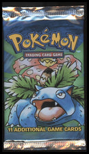1999 Pokémon Base Set Booster Packs - Set of 3 - Full Art Set