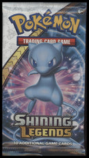 Shining Legends Pokemon Booster Pack - Factory Sealed Mew Artwork 2017