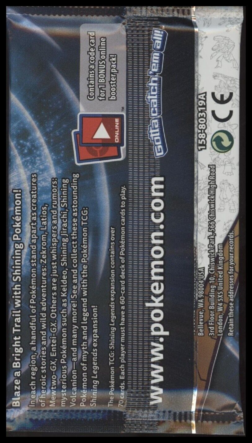Shining Legends Pokemon Booster Pack