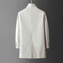 Men's Mid-length Trendy Casual Loose Trench Coat