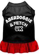 Dog Dress, Dog Dress, Screen Printed, "Aberdoggie & Fetch UK"