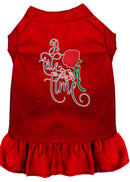 Dog Dress, Pet Dog & Cat Dress Screen Printed, "Timeless Tale"