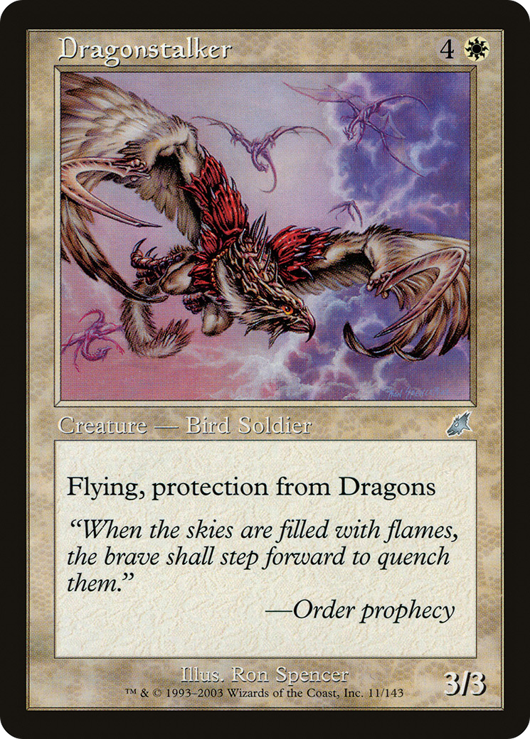 Dragonstalker (SCG-011) - Scourge Foil