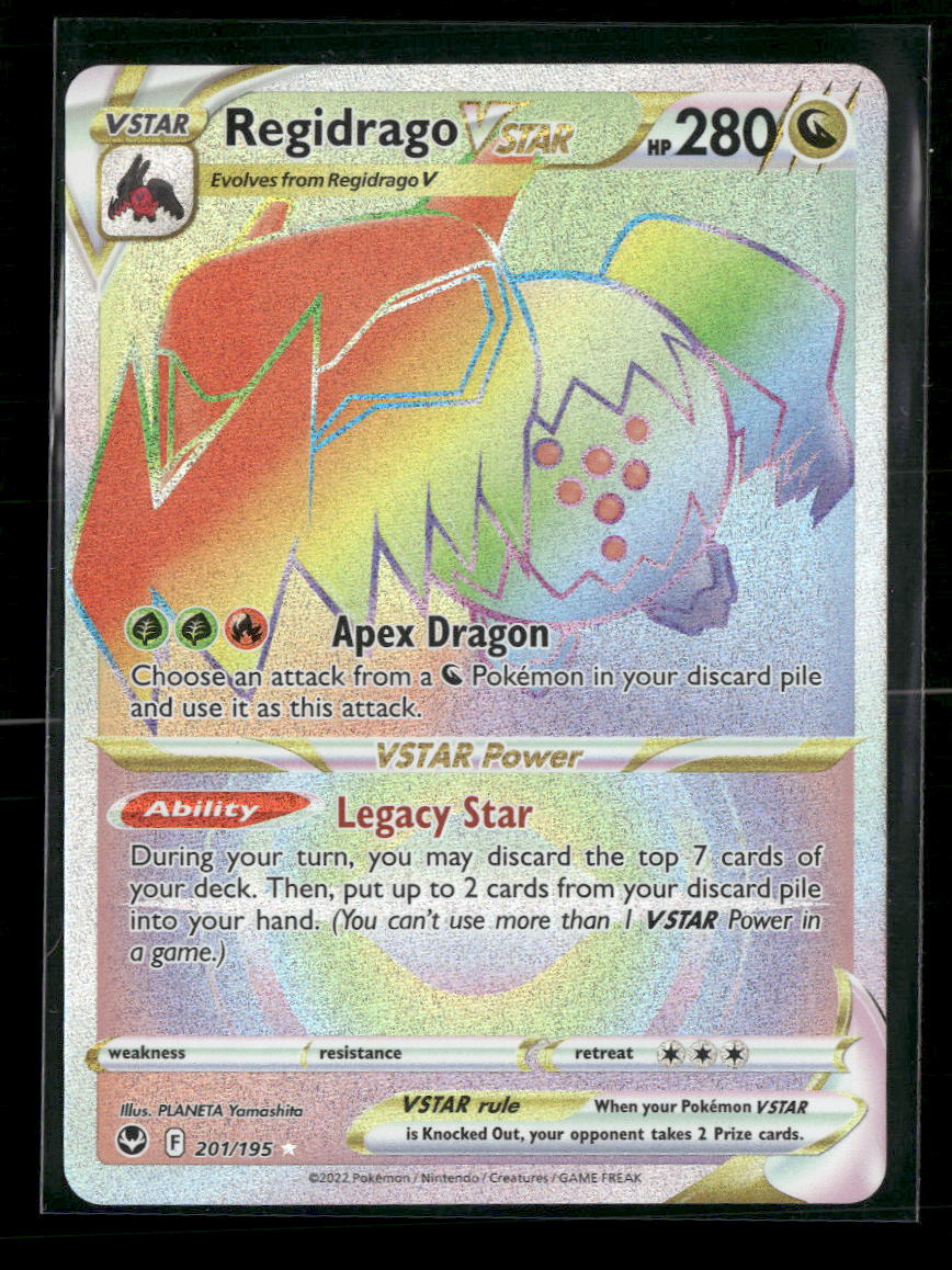 regidrago vstar pokemon card POKMON CARD GAME s12 117/098 HR
