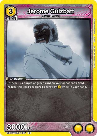 Jerome Guizbatt (UE01BT/BLC-1-007) - UE01BT BLEACH ThousandYear Blood War
