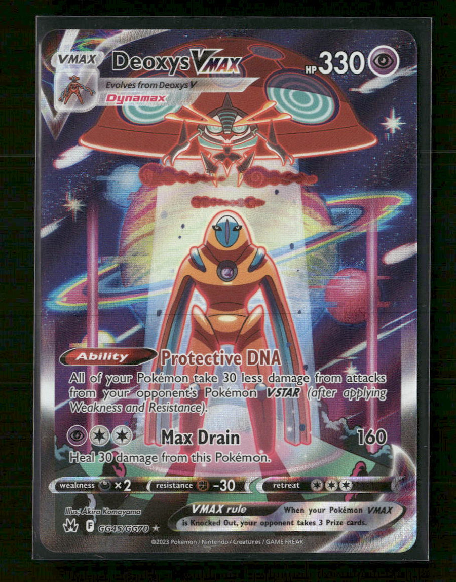 SWSH: Crown Zenith: Galarian Gallery Deoxys VMAX #GG45/GG70