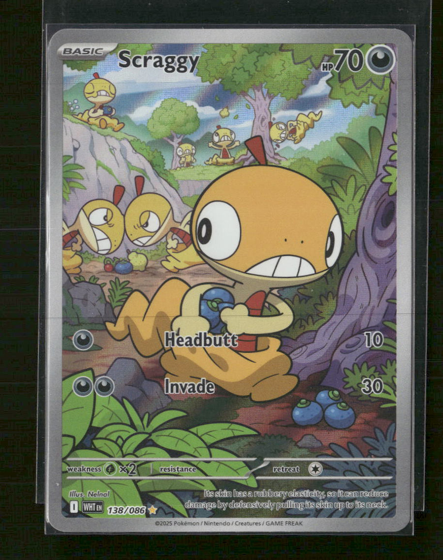 SV: White Flare Scraggy #138/086