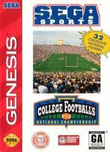 College Football's National Championship (Sega Genesis)