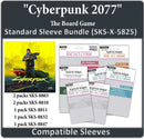 Cyberpunk 2077- The Board Game Compatible Card Sleeve Bundle (8803 x 2, 8810 x 2, 8811 x 1, 8832 x1, 8847x 1)
