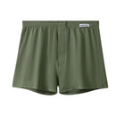 Loose Breathable Plus Size Men's Solid Color Boxers