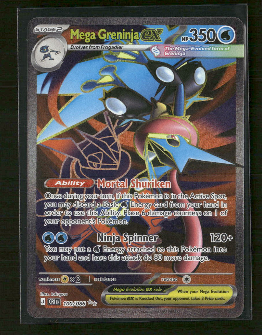 ME04: Chaos Rising Mega Greninja ex #100/086