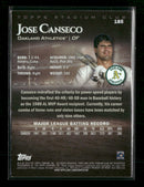2019 Topps Stadium Club 1/1 Jose Canseco #185