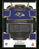 2023 Panini Select Orange Prizms Die Cuts Lamar Jackson #/499 #7