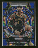 2024-25 Panini Black Kaleidoscopic Blue Ice  Shai Gilgeous-Alexander #/125 #5