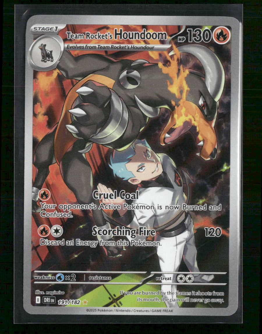 SV10: Destined Rivals Team Rocket's Houndoom #191/182