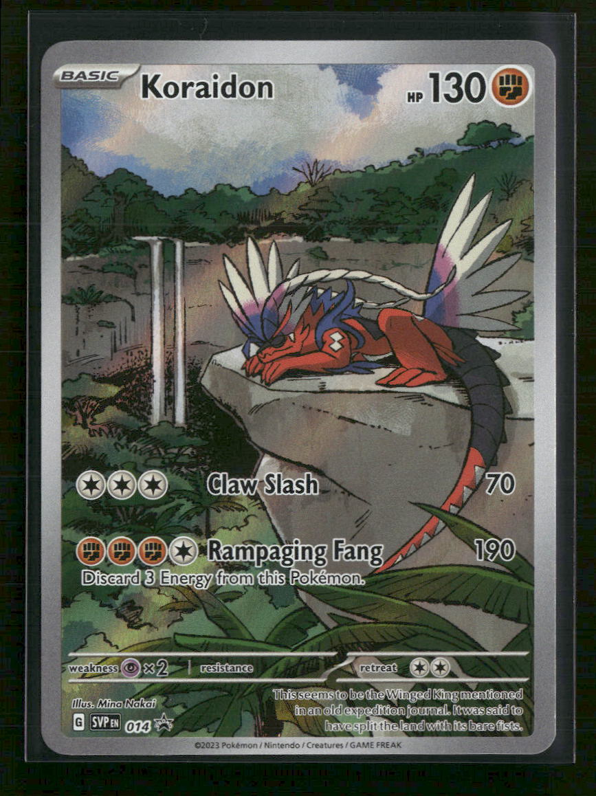 koraidon basic pokemon card value Koraidon