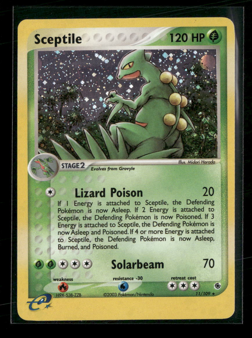 Ruby and Sapphire Sceptile #11/109