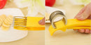 Stainless Steel Banana and Sausage Cutter