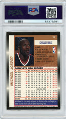 1998 Topps Michael Jordan 9 PSA #77