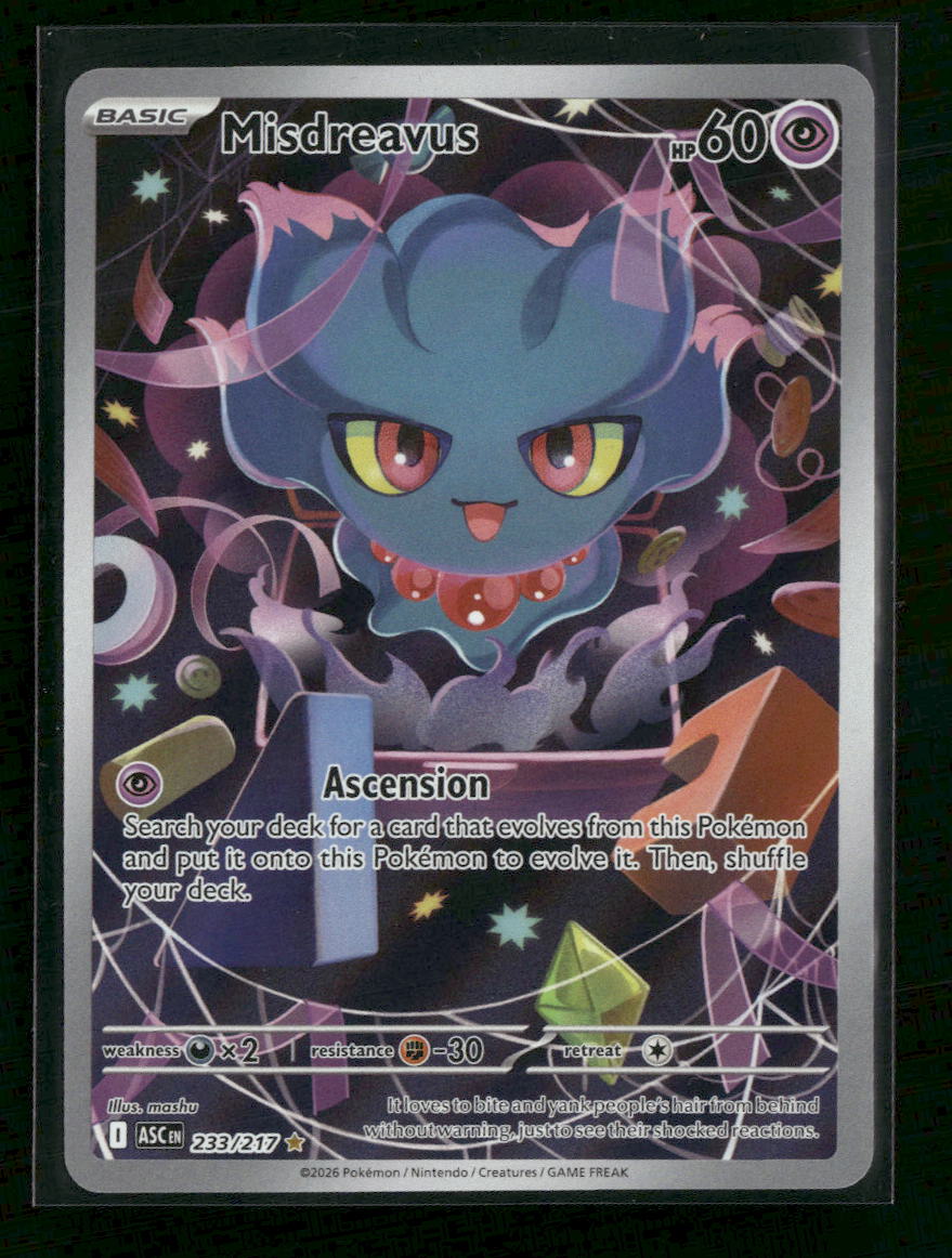 ME: Ascended Heroes Misdreavus #233/217