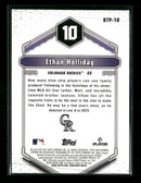 2026 Bowman Scouts' Top 100 Mini-Diamond Refractors Ethan Holliday #/150 #BTP-10