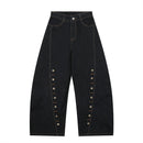 High Street Loose Design Wide Leg Pants