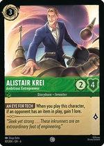 Alistair Krei - Ambitious Entrepreneur (87/204) - Azurite Sea Cold Foil