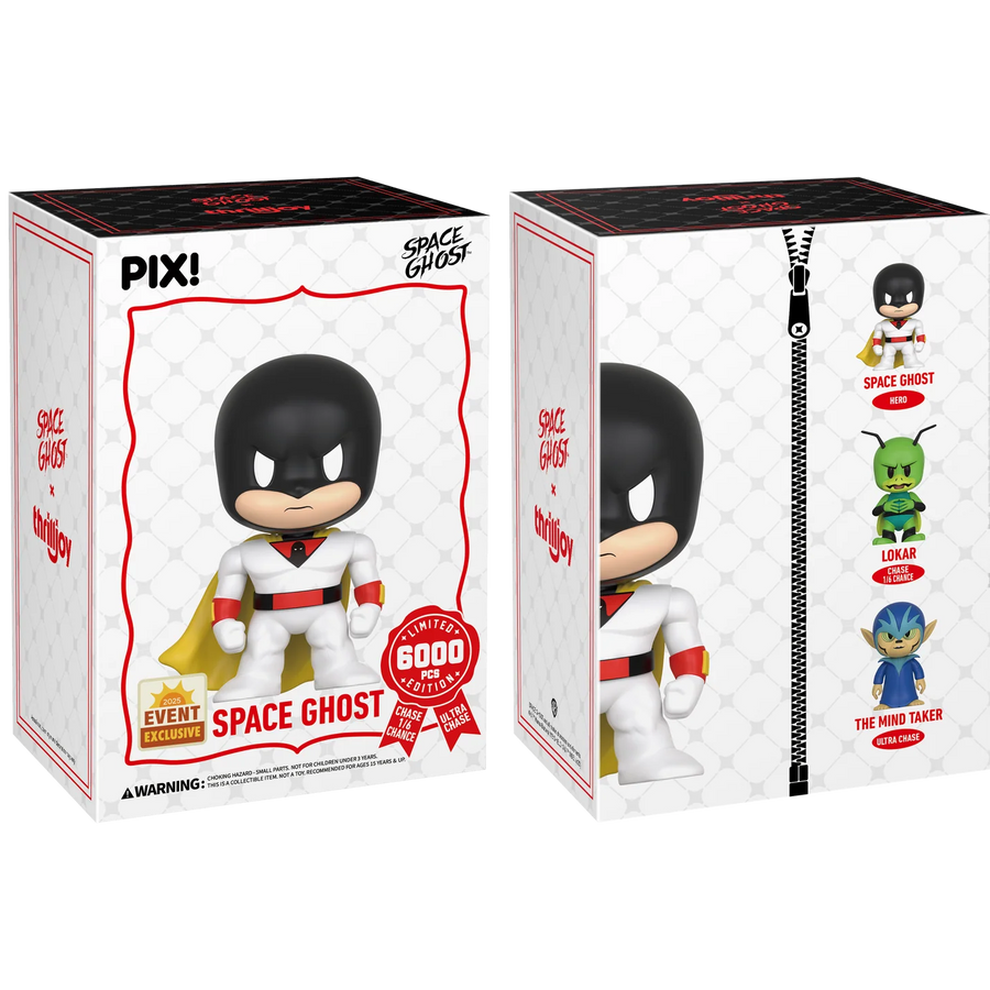 [Thrilljoy] [EXCLUSIVE] Space Ghost - Space Ghost LE6000 PIX Vinyl Figure (1 in 6 Chance at Chase)