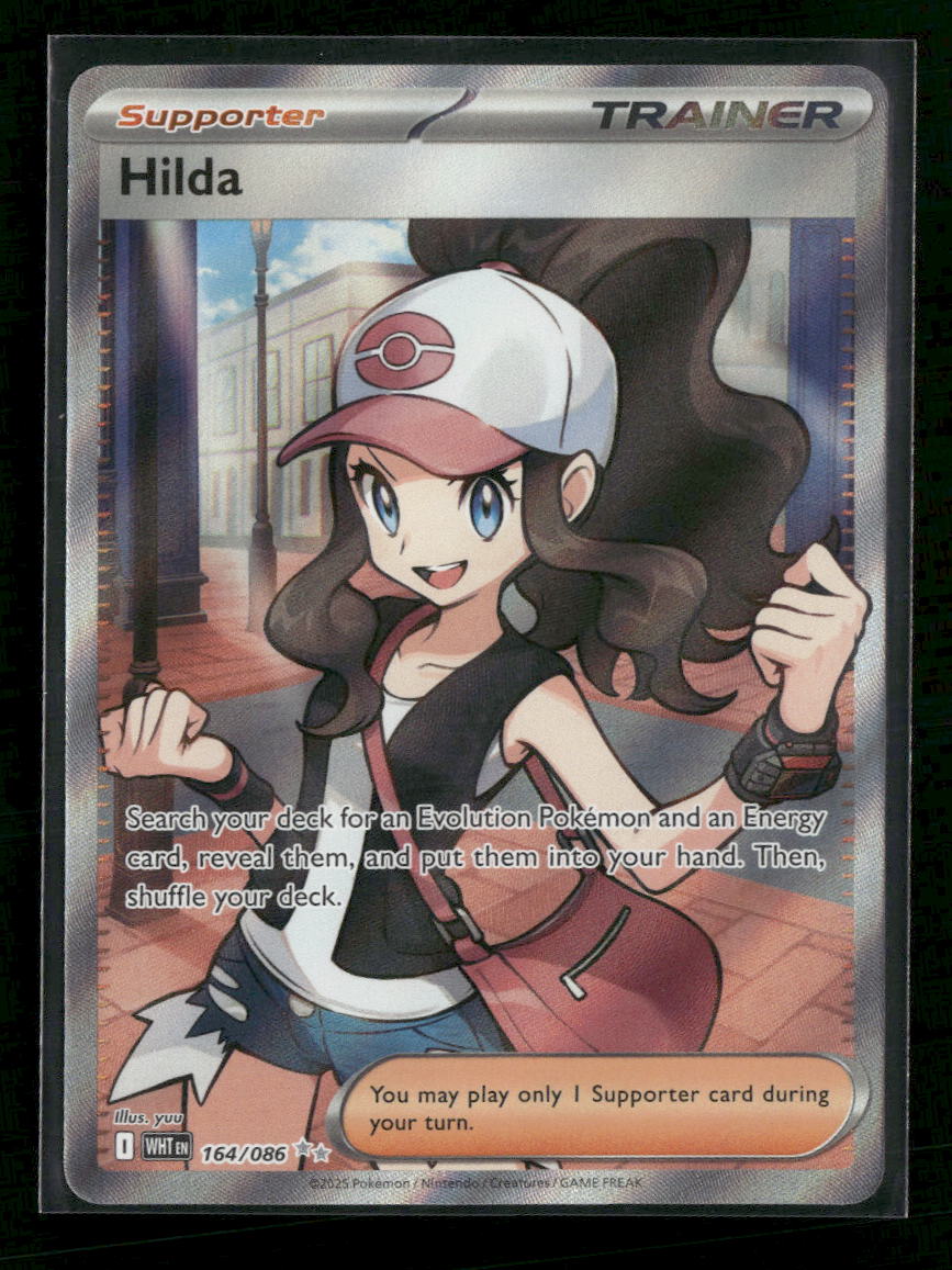 hilda card pokemon Hilda - 084/086 - Reverse Holo - Unlimited - Uncommon - White Flare Pokmon Card Value & Price History