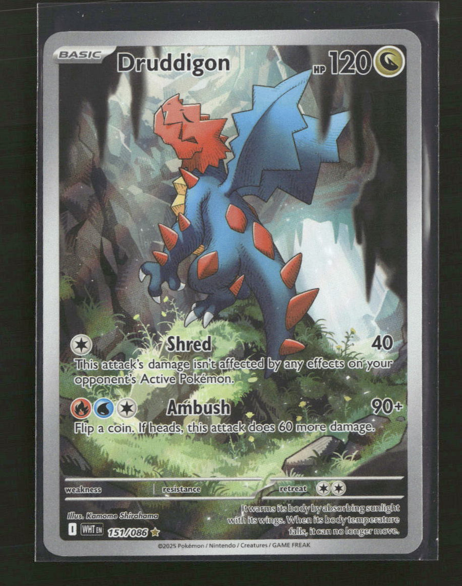 SV: White Flare Druddigon #151/086