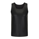 U-neck Tight Slimming Off-the-shoulder Vest