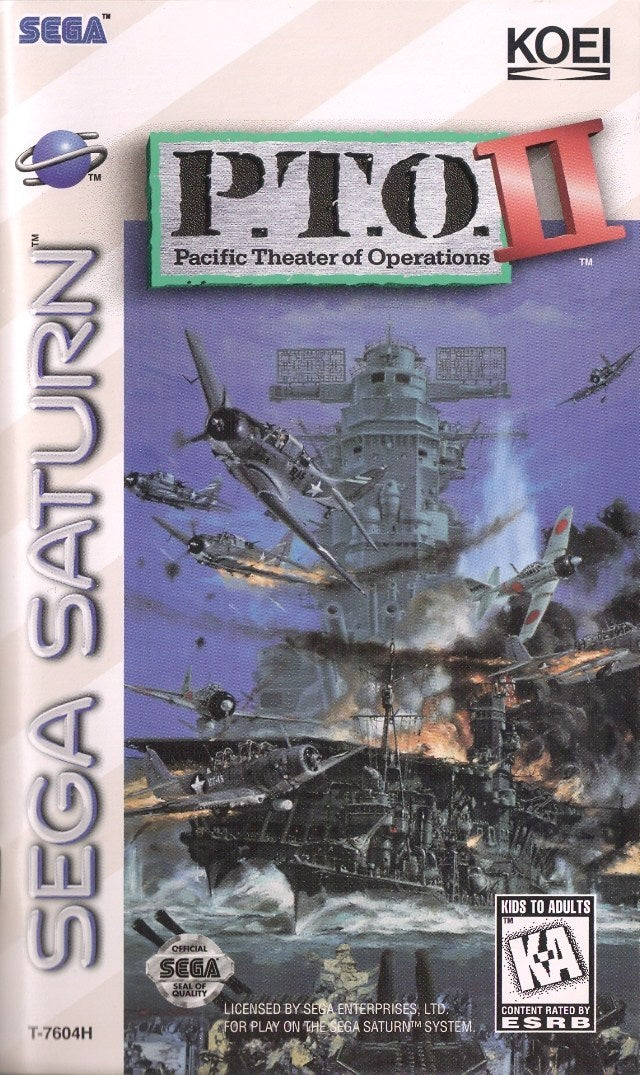 P.T.O. II: Pacific Theater of Operations (Sega Saturn)