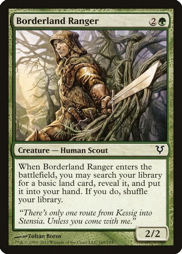 Borderland Ranger | 169 | Avacyn Restored