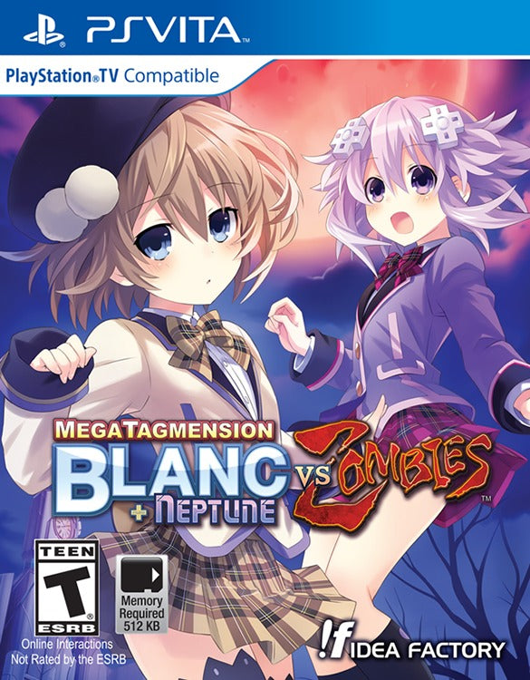 MegaTagmension Blanc + Neptune VS Zombies (Playstation Vita)