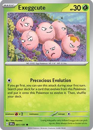 Exeggcute 001/191 - SV08 Surging Sparks