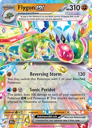 Flygon ex 106/191 - SV08 Surging Sparks Holofoil