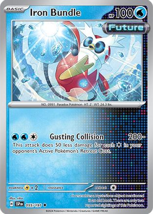 Iron Bundle 055/191 - SV08 Surging Sparks Reverse Holofoil