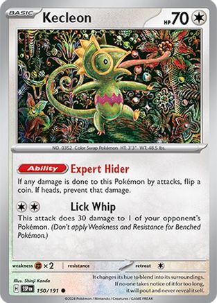 Kecleon 150/191 - SV08 Surging Sparks Reverse Holofoil