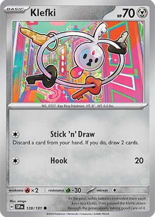Klefki 128/191 - SV08 Surging Sparks Reverse Holofoil