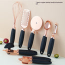 Copper Plating Kitchen Peeler Set