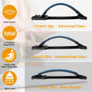 Back Massage Stretching Device Multi-Level Lumbar Spinal Support Stretcher Herniated Disc Upper Lower Back Pain Relief